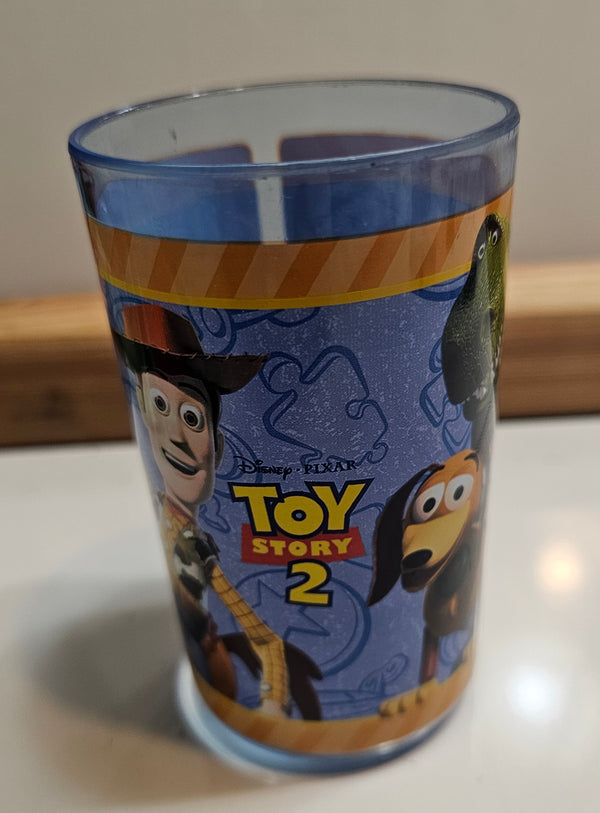 Toy Story 2 Plastic Tumbler - 1999 VTG