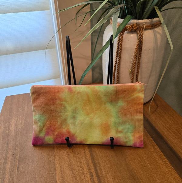 tie dye pencil pouch