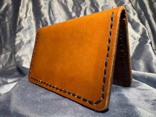 Bifold Wallet - Black Stitch