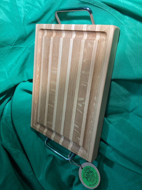 Wood cutting board. Juice