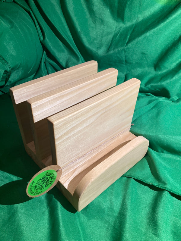 Cutting board holder. 3 board holder. Handcrafted reclaimed wood. Kitchen organizing. Poplar wood. Food safe