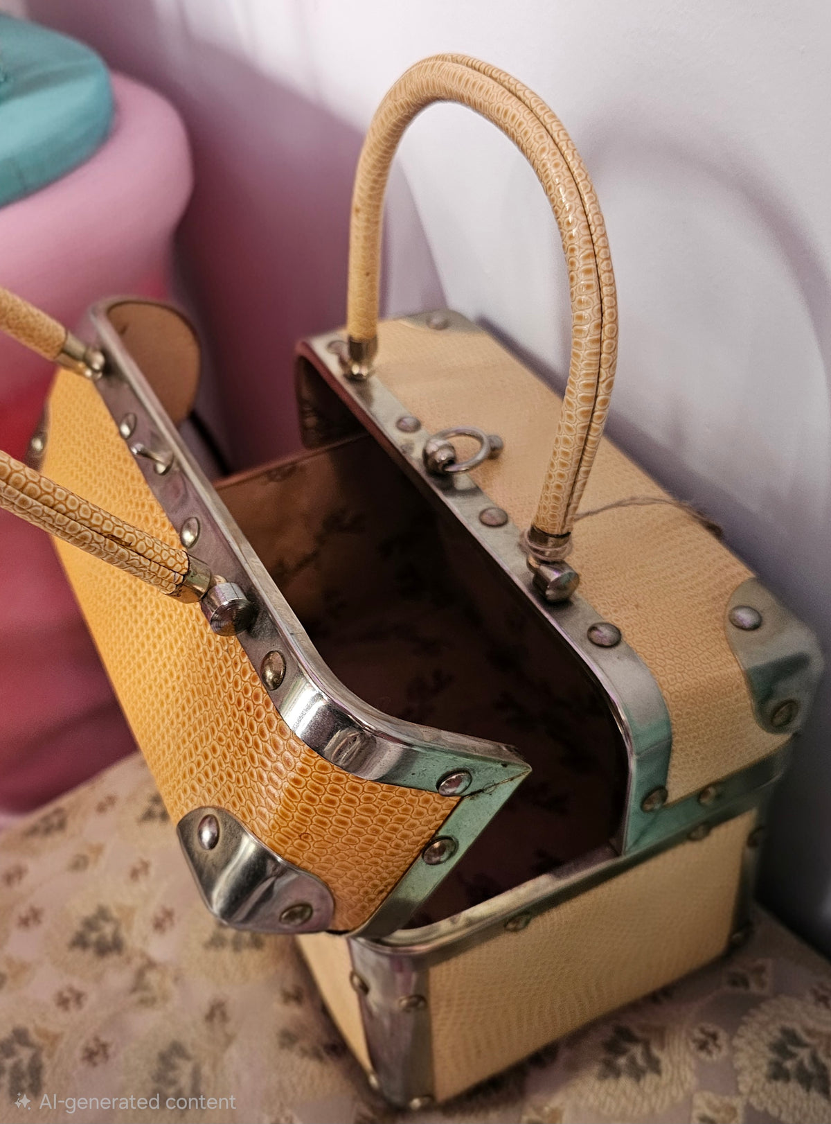 Borsa Bella Italian Box Purse