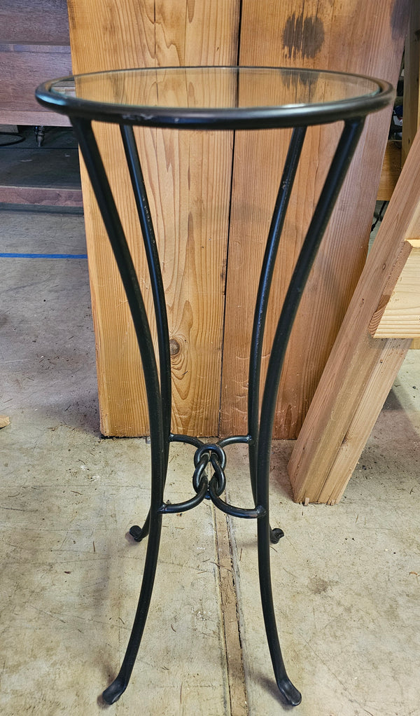 Glass top Plant stand