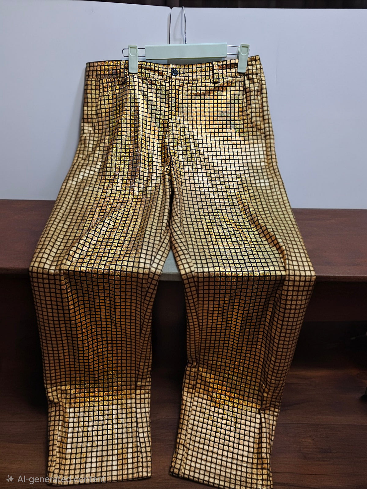 Shiny Suit Pants