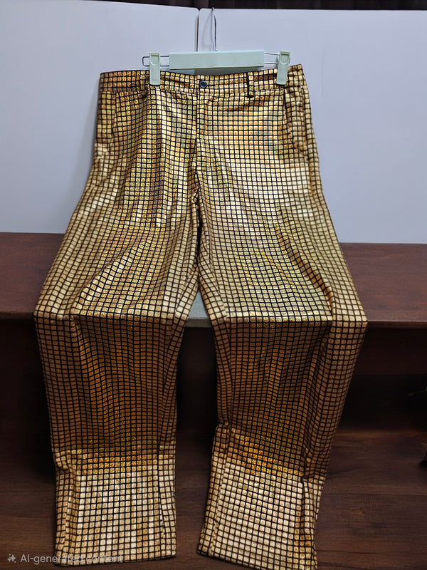 Shiny Suit Pants