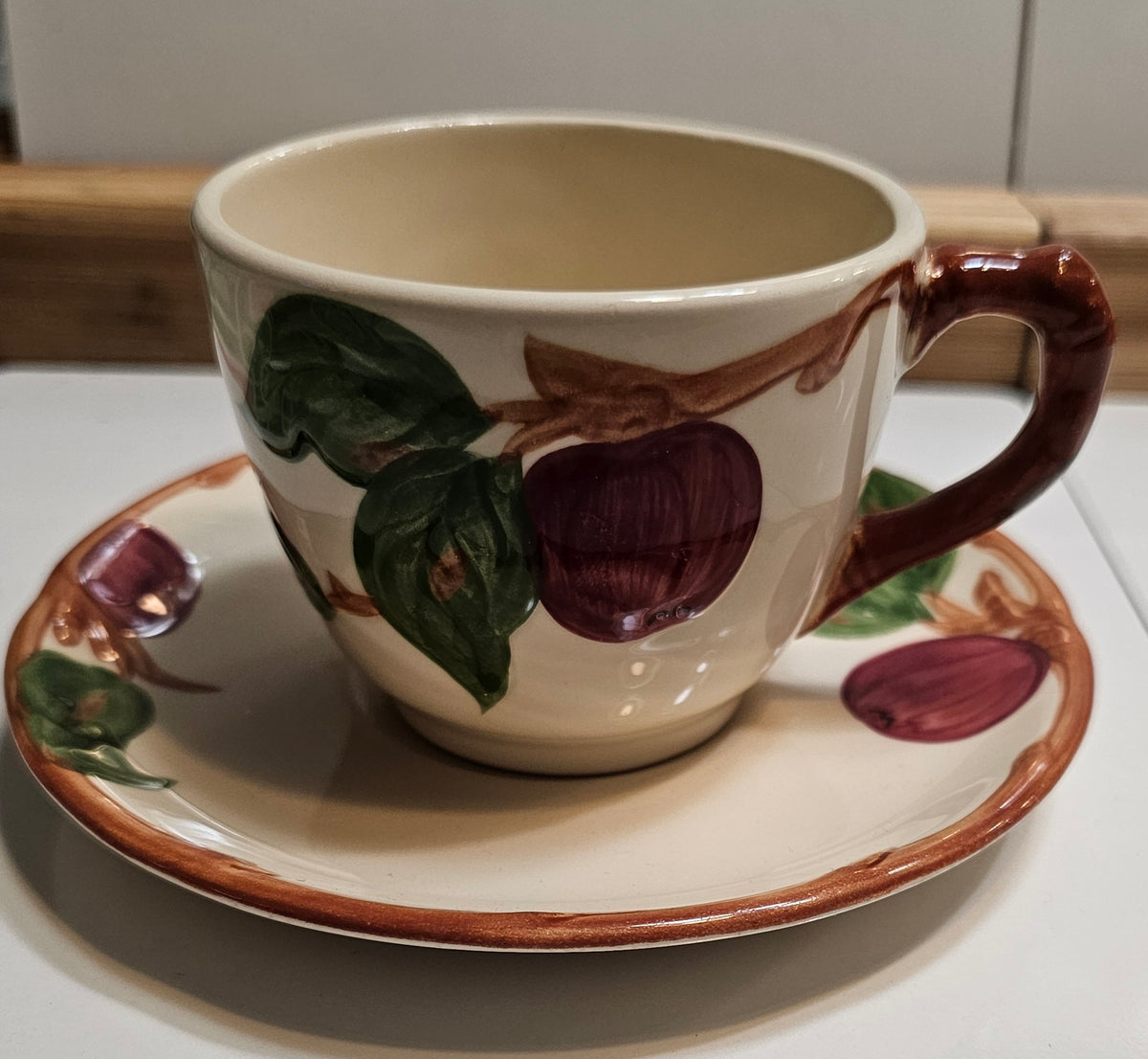 Franciscan Cup & Saucer (Vintage)