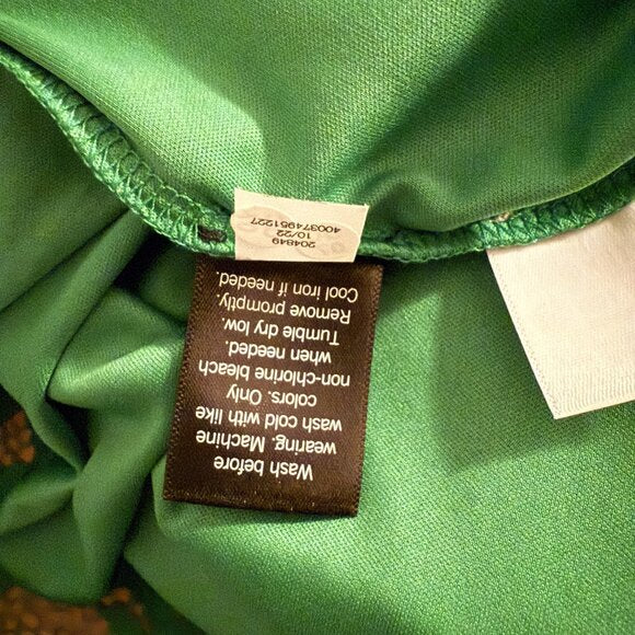 NWT Simply Vera Vera Wang V-neck Lace Midi dress in Emerald Green