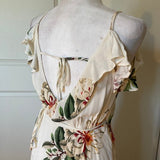 Topshop Floral Wrap Dress