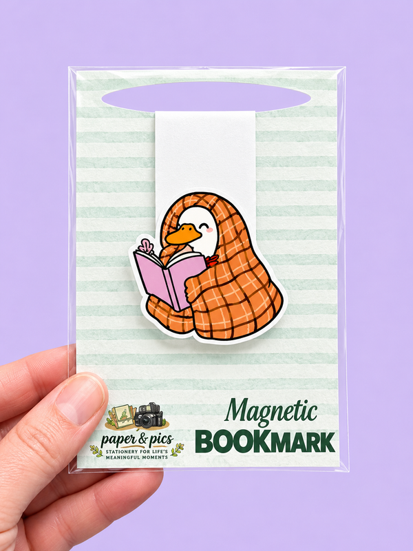 Snuggly Duck Magnetic Bookmark