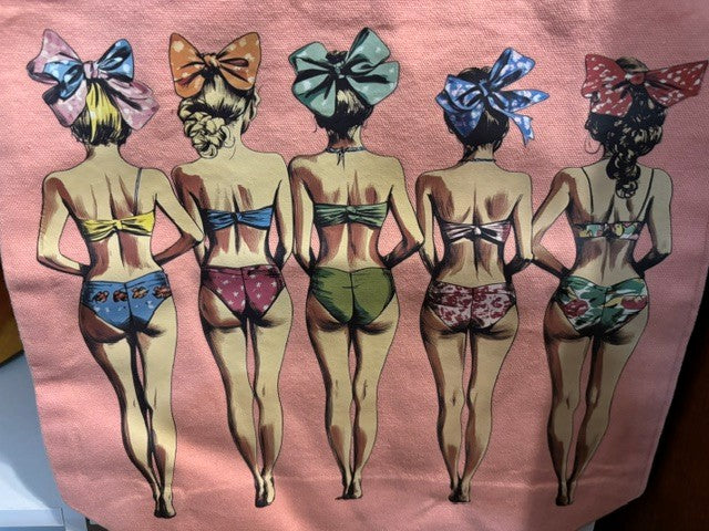 Book Bag Bikini Girls