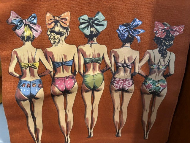 Book Bag Bikini Girls