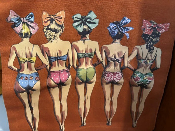 Book Bag Bikini Girls
