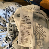 Vila Sleeveless Zig Zag Printed VITOKYO JUMPSUIT