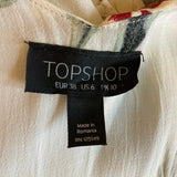 Topshop Floral Wrap Dress