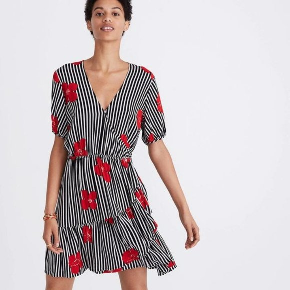 Madewell | Bianca Ruffle-Wrap Dress