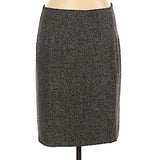 Banana Republic Gray Wool Pencil Skirt