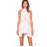NWT C/MEO COLLECTIVE Revolve | New Way Retro Mini Dress in Pink Size S