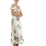 Topshop Floral Wrap Dress