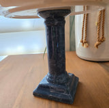blue print candle holder