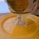 pear bowl double level party tray