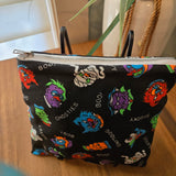 vintage halloween zipper bag