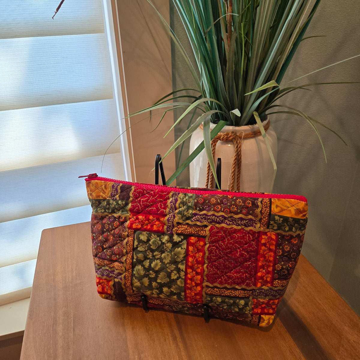 fall themed travel bag