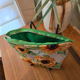 sunflower travel bag