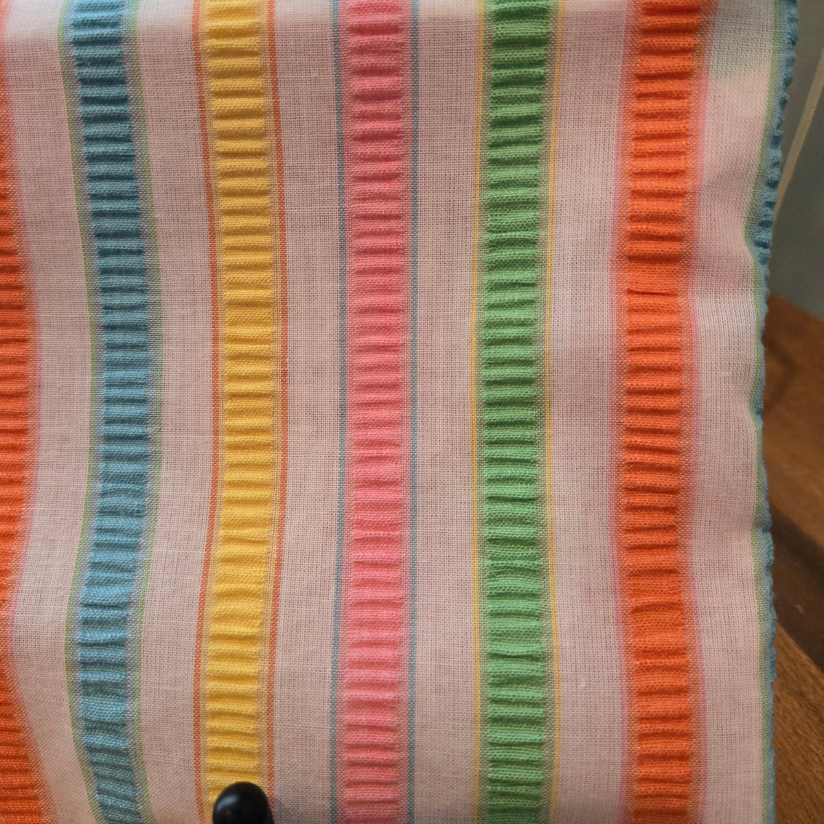 stripe seesucker pencil pouch