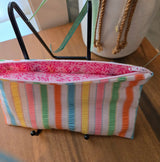 stripe seesucker pencil pouch