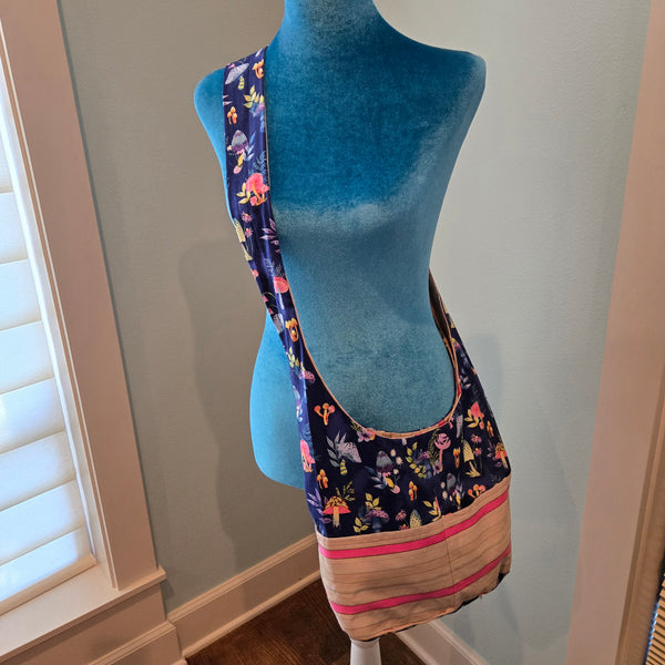 mushroom sling purse