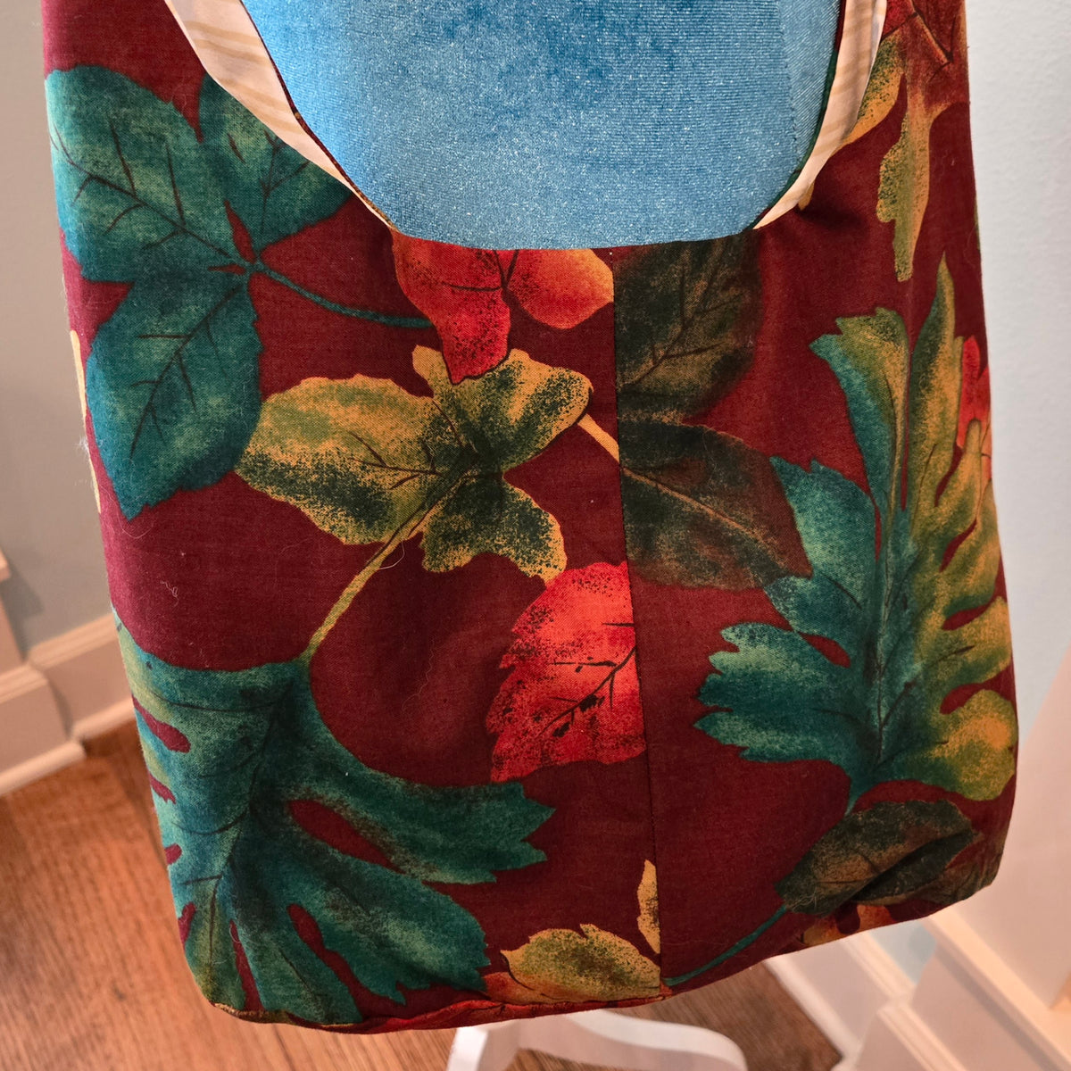 fall leaves sling purse