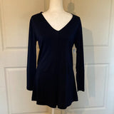 NWT Zara Navy Long Sleeve Romper