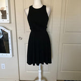 Soprano Ladder Side Cutout mini dress in black