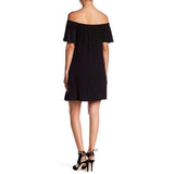 Abound Black Off-The-Shoulder Shift Dress