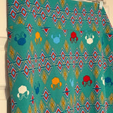 NWT DISNEY CASSIE PENCIL SKIRT - MINNIE GREEN DIAMOND sz 2XL