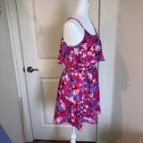 Elle Hot Pink Floral Sundress