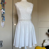 NWT White Lace Applique Party Dress
