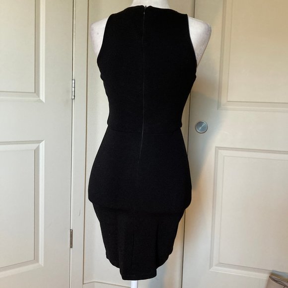 Zara Trafaluc Black Dress with Zipper