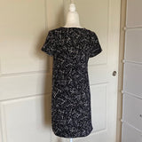 WAYF Side Zipper Shift Dress Firework Print