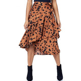 Cooper St. x Anthropologie Wild Cat Wrap Skirt