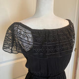 Apt. 9 Off-the-Shoulder Lace Maxi Dress in Black