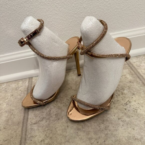 Simmi London Samia barely there embellished sandals