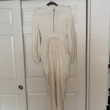 NWT Forever 21 Hooded Velour Casual Jumpsuit in White