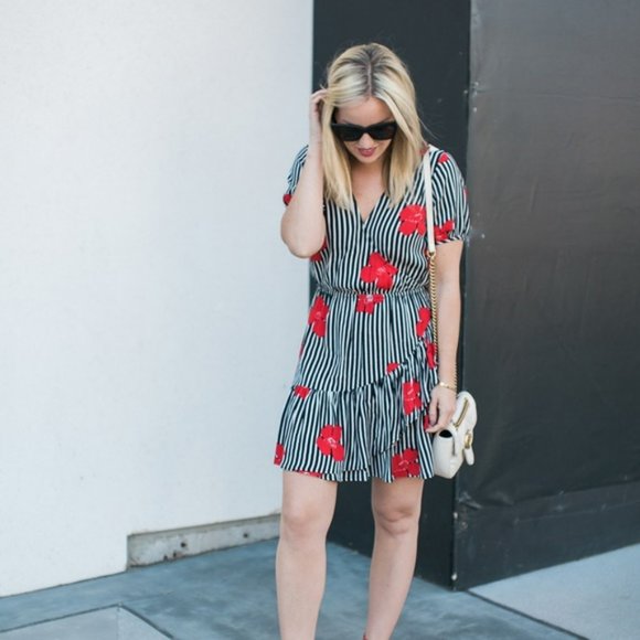 Madewell | Bianca Ruffle-Wrap Dress