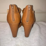 EXPRESS Tan Wedge Sandals