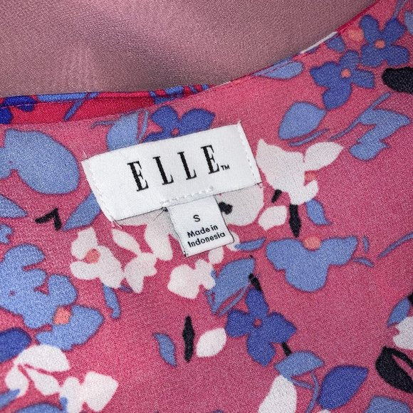 Elle Hot Pink Floral Sundress