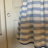 Line & Dot Kelly Dress in Sky Stripe Open Back