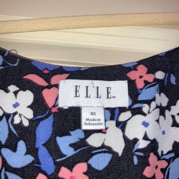 NWT Elle Black Floral Sundress