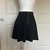 Halogen Nordstrom Black Zip Up Circle Skirt XS