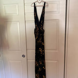 Reformation Mademoiselle Sofi Floral Print Tie Waist Jumpsuit